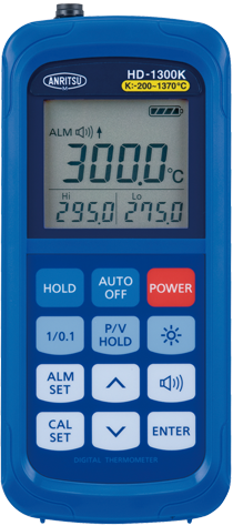 ハンディタイプ溫度計HD-1300E / 1300K