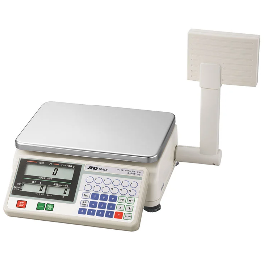 AND 有檢定的數字計費秤SR/SQ系列