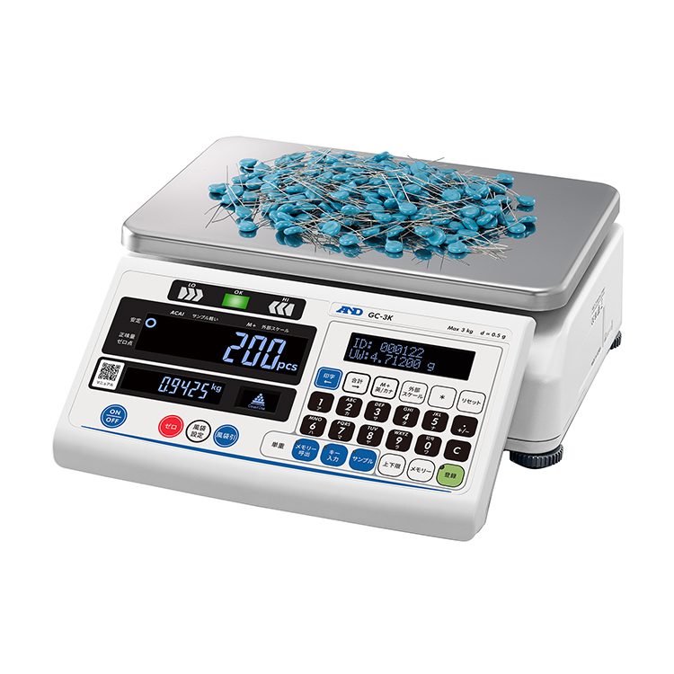 AND 提高精度·擴展功能的新提案個數計GC系列